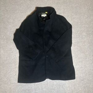 L.L. Bean Made in USA Black Wool Blazer – Women’s 16P